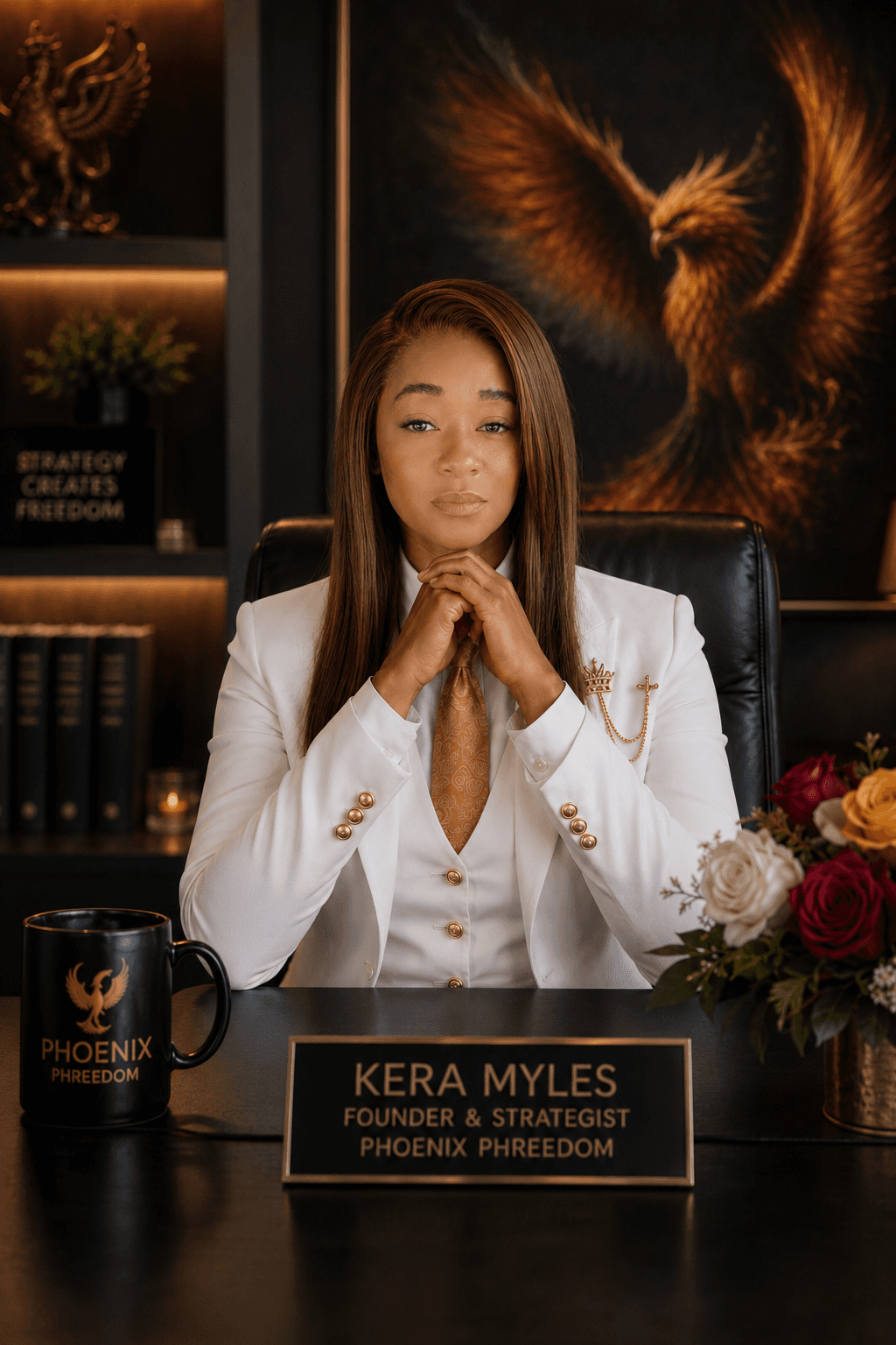 Kera Myles, founder and strategic leader of Phoenix Phreedom and Efficacious Management Consultants